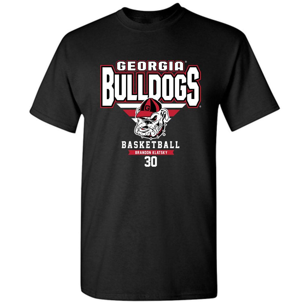 Georgia - NCAA Men's Basketball : Brandon Klatsky - Classic Fashion Shersey T-Shirt-0