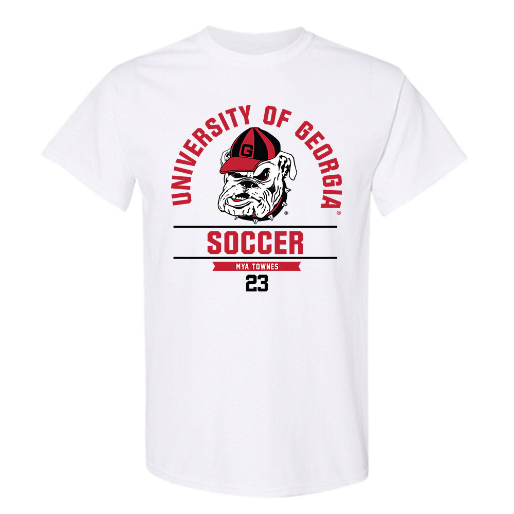 Georgia - NCAA Women's Soccer : Mya Townes - Classic Fashion Shersey T-Shirt-0