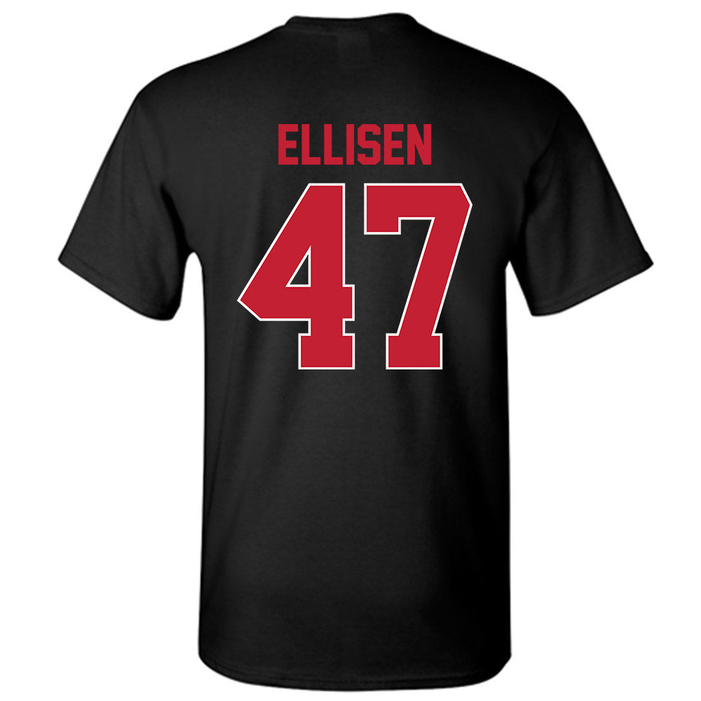Georgia - NCAA Baseball : Thomas Ellisen - Sports Shersey T-Shirt-1