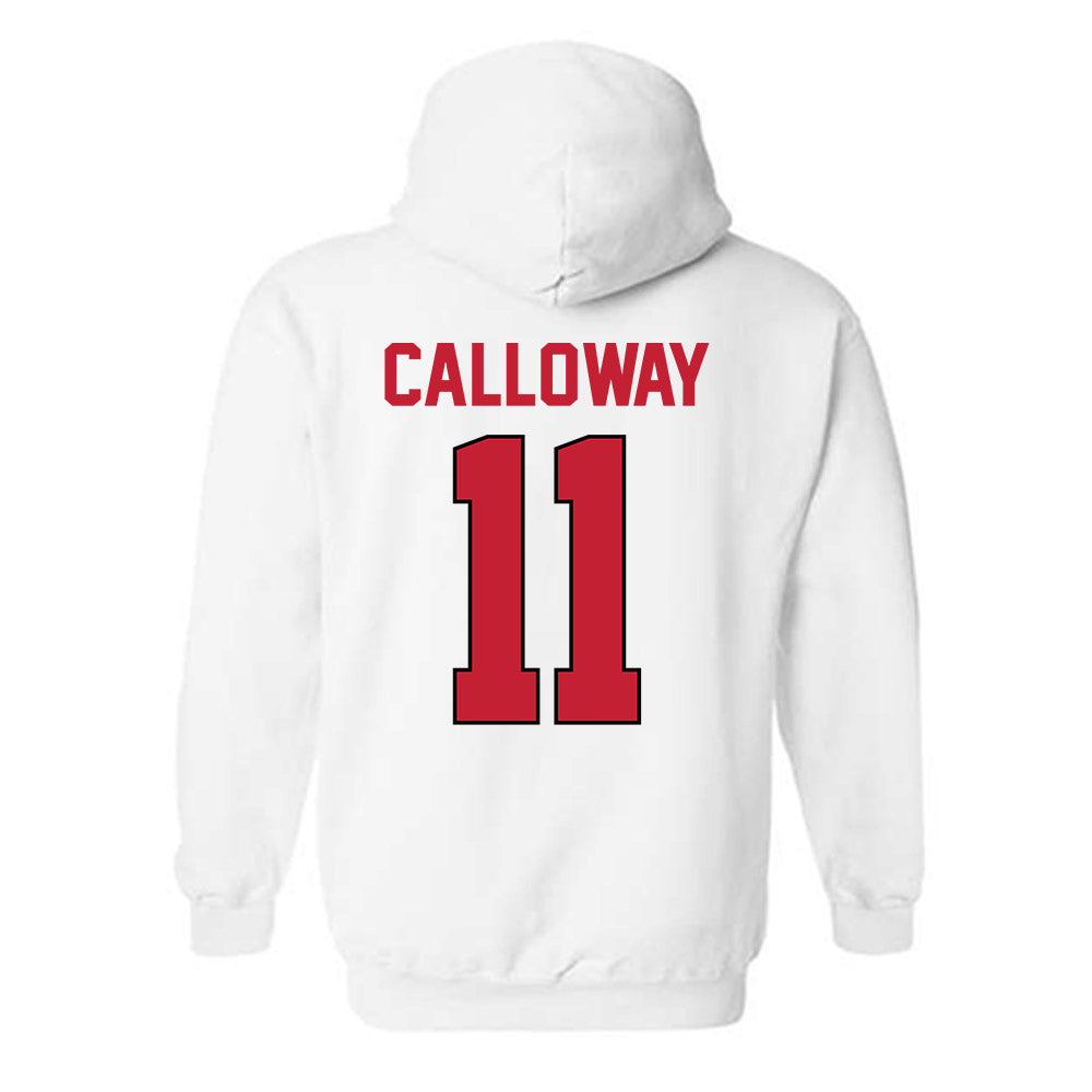 Georgia - NCAA Baseball : Bryce Calloway - Sports Shersey Hooded Sweatshirt-1