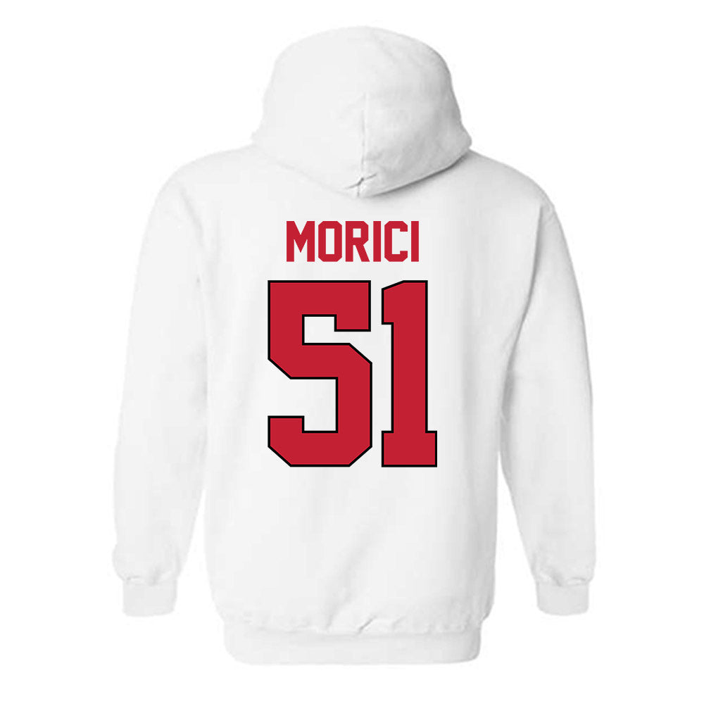 Georgia - NCAA Baseball : Lucas Morici - Sports Shersey Hooded Sweatshirt-1