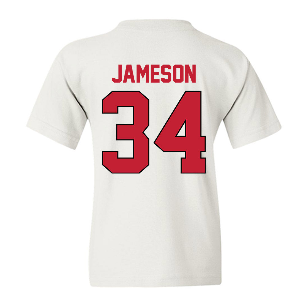 Georgia - NCAA Baseball : Caleb Jameson - Sports Shersey Youth T-Shirt-1