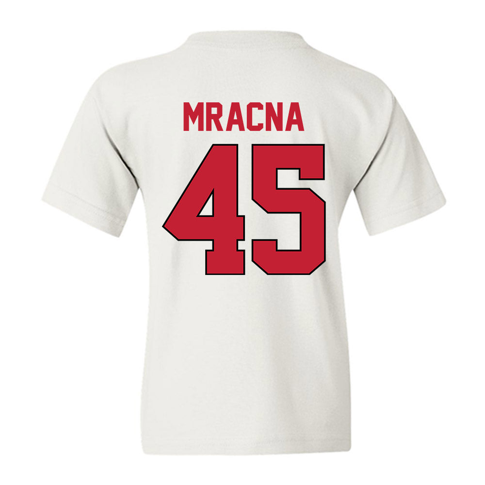 Georgia - NCAA Baseball : Christian Mracna - Sports Shersey Youth T-Shirt-1