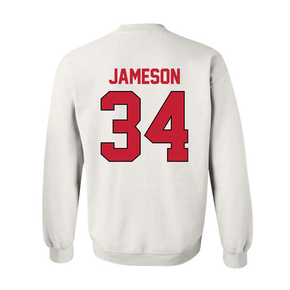 Georgia - NCAA Baseball : Caleb Jameson - Sports Shersey Crewneck Sweatshirt-1