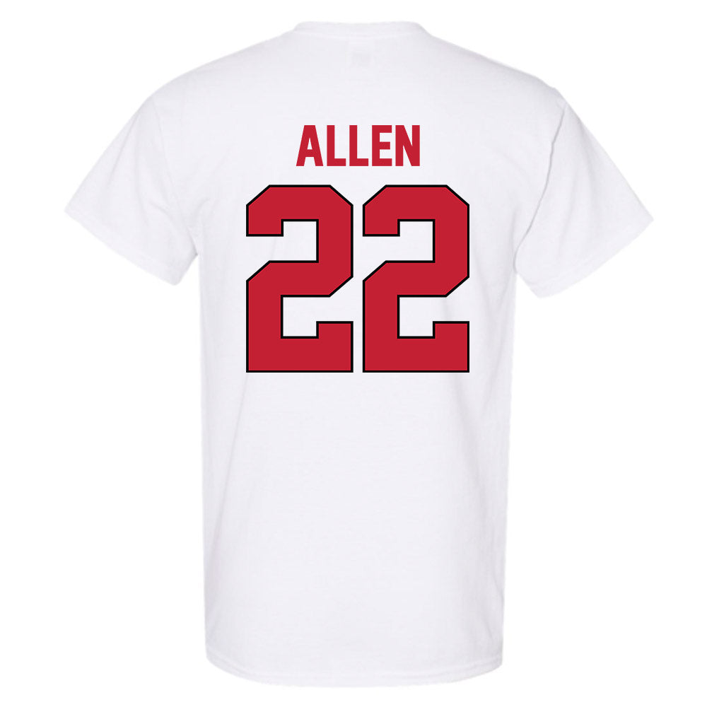 Georgia - NCAA Baseball : Henry Allen - Sports Shersey T-Shirt-1