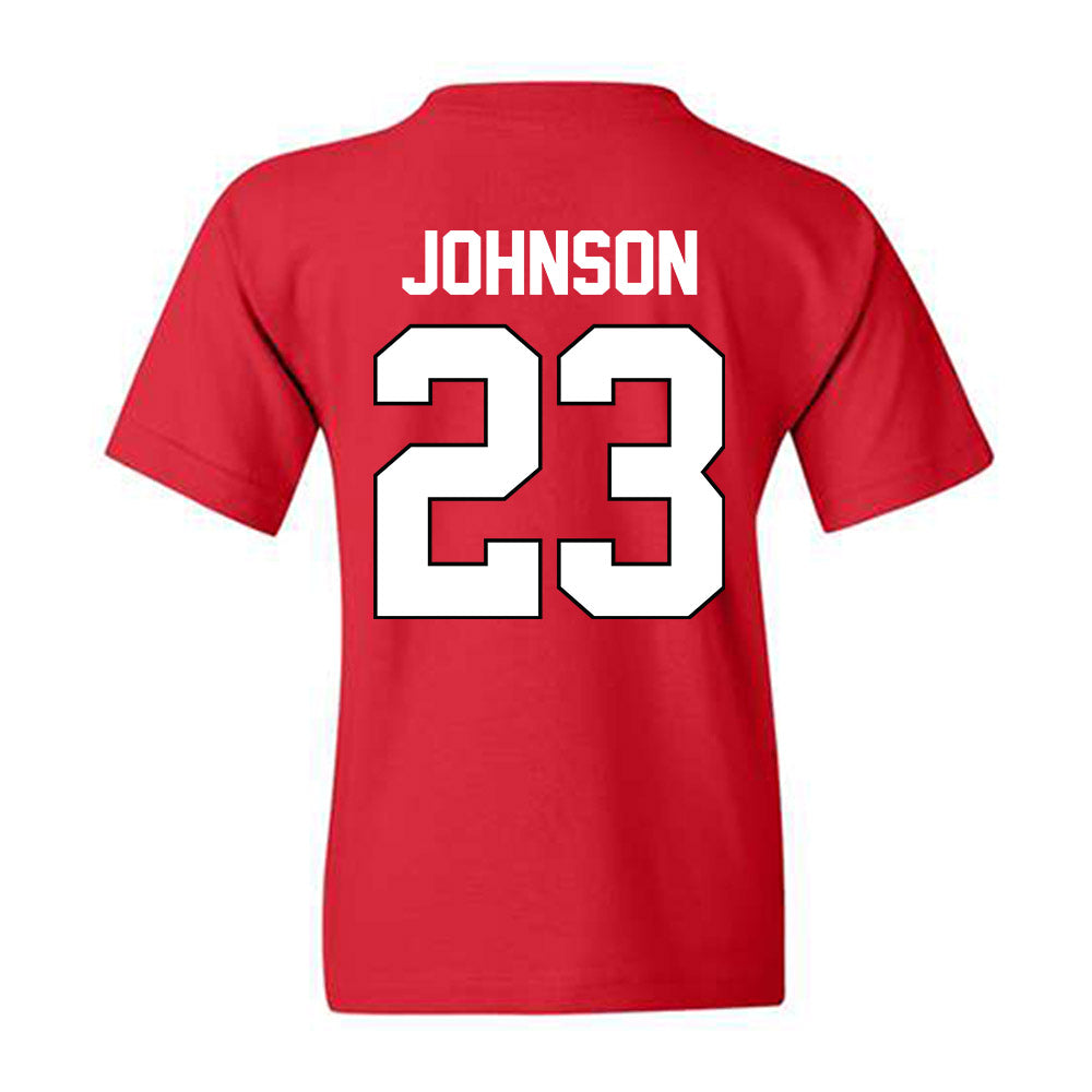Georgia - NCAA Baseball : Cole Johnson - Sports Shersey Youth T-Shirt-1