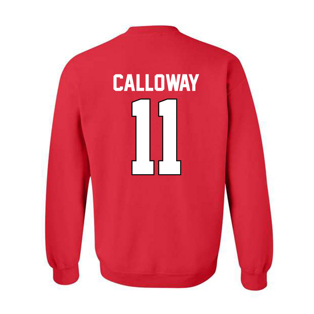 Georgia - NCAA Baseball : Bryce Calloway - Sports Shersey Crewneck Sweatshirt-1