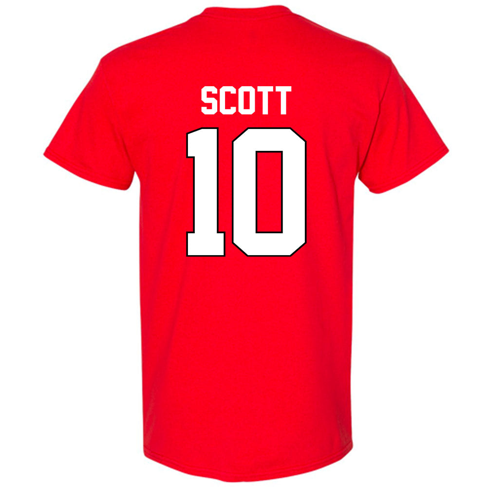 Georgia - NCAA Baseball : Matt Scott - Sports Shersey T-Shirt-1