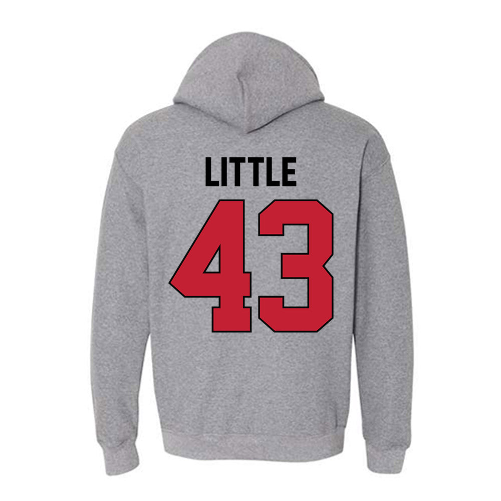 Georgia - NCAA Softball : Ada Little - Sports Shersey Hooded Sweatshirt-1
