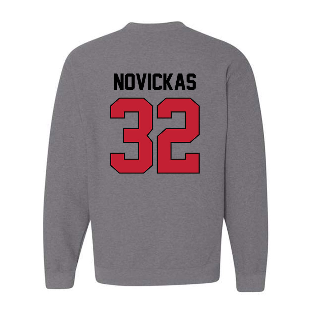 Georgia - NCAA Softball : Gabi Novickas - Sports Shersey Crewneck Sweatshirt-1