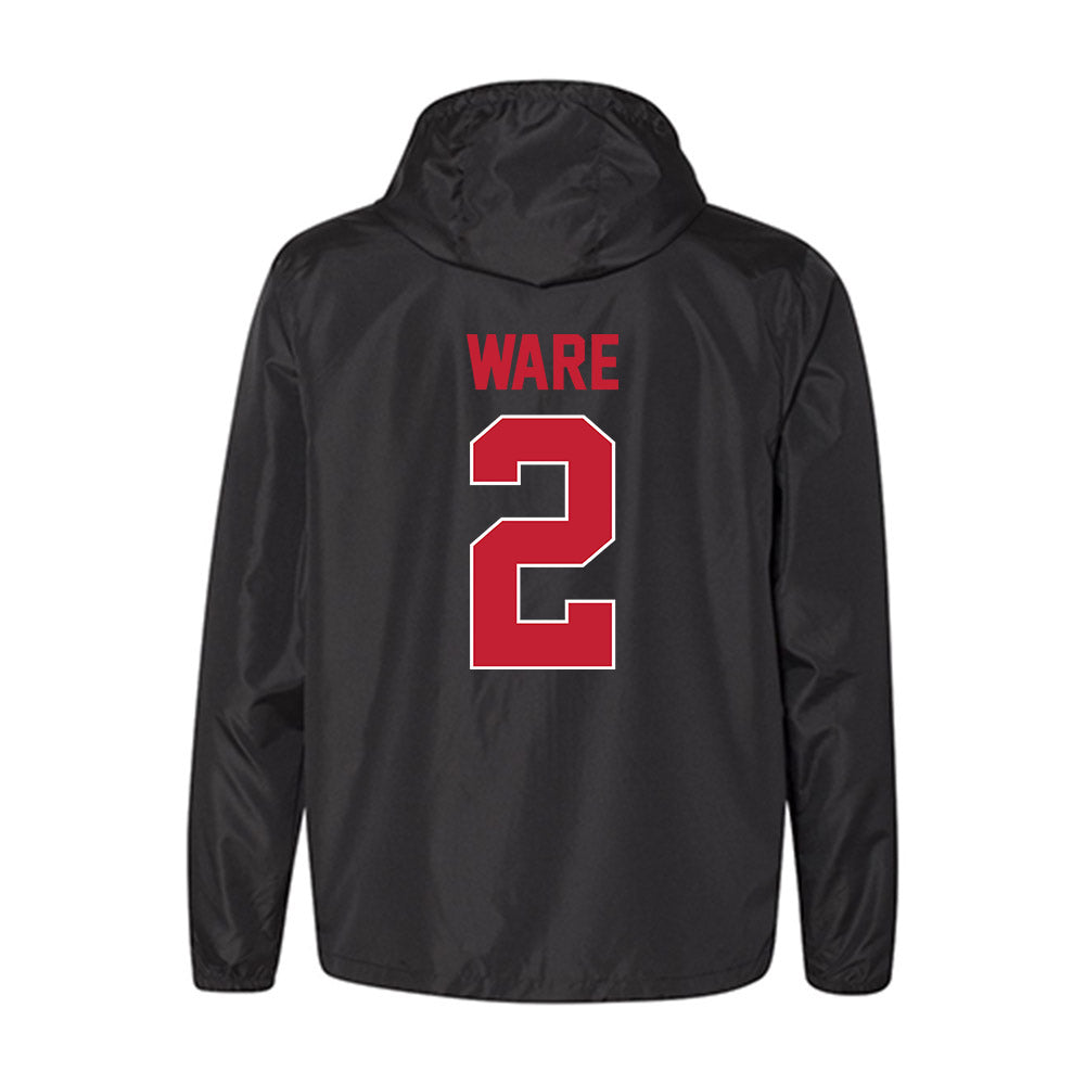 Georgia - NCAA Women's Basketball : Harmonie Ware - Windbreaker-1