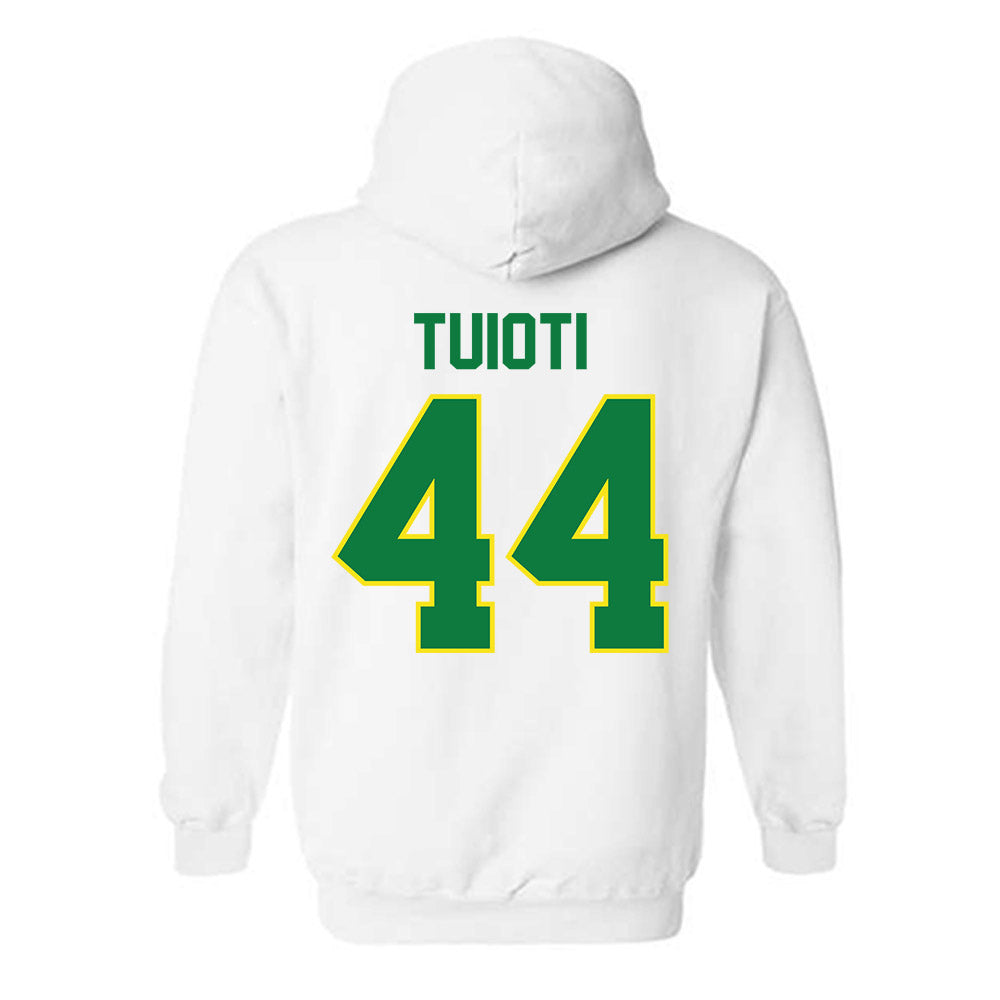 Oregon - NCAA Football : Teitum Tuioti - Classic Shersey Hooded Sweatshirt-1