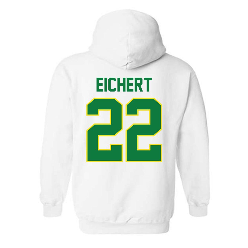 Oregon - NCAA Women's Volleyball : Laura Eichert - Classic Shersey Hooded Sweatshirt-1