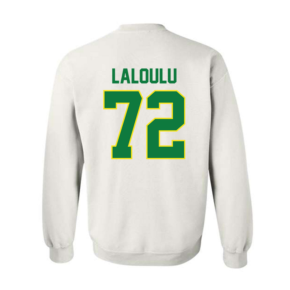 Oregon - NCAA Football : Iapani Laloulu - Classic Shersey Crewneck Sweatshirt-1