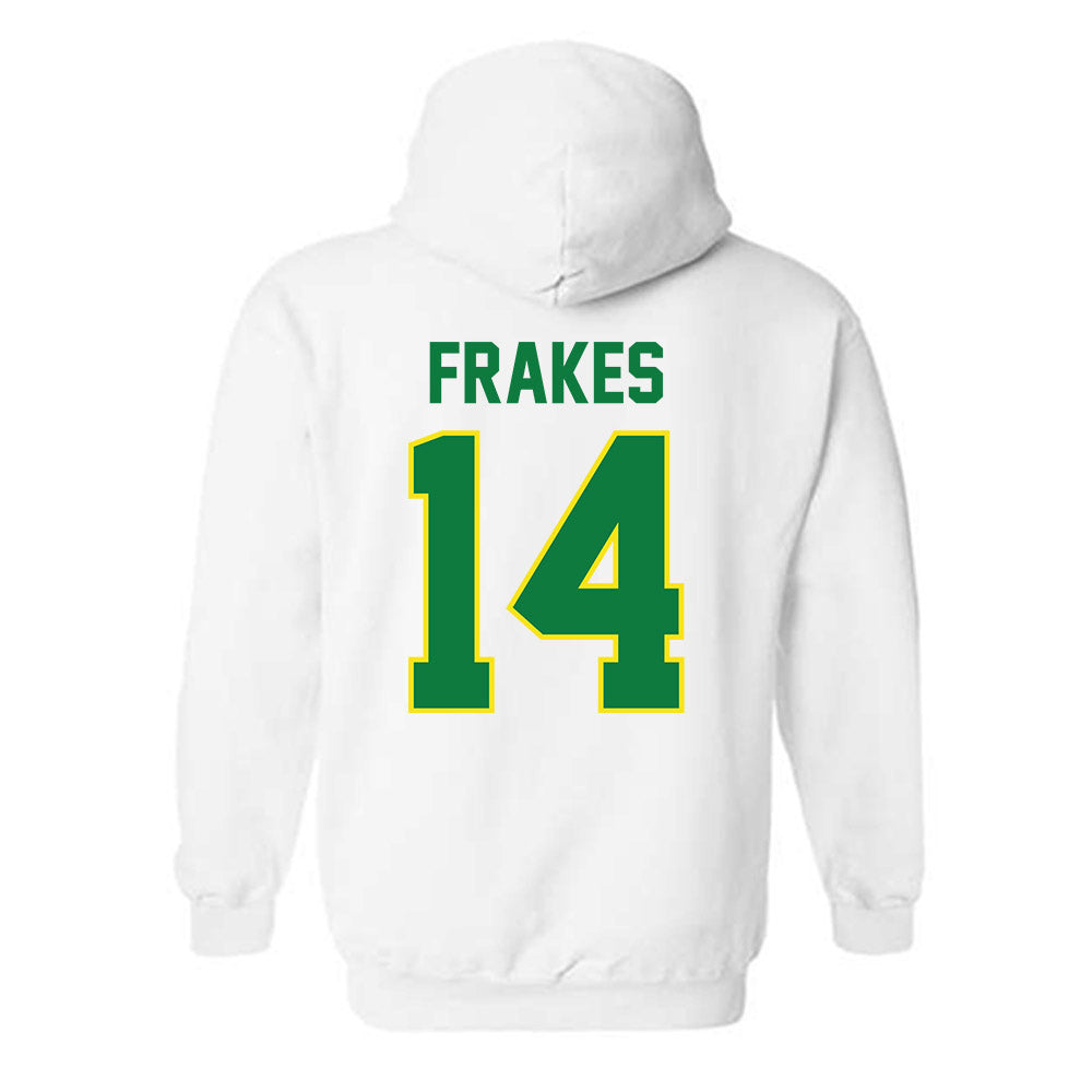 Oregon - NCAA Men's Basketball : JJ Frakes - Classic Shersey Hooded Sweatshirt-1