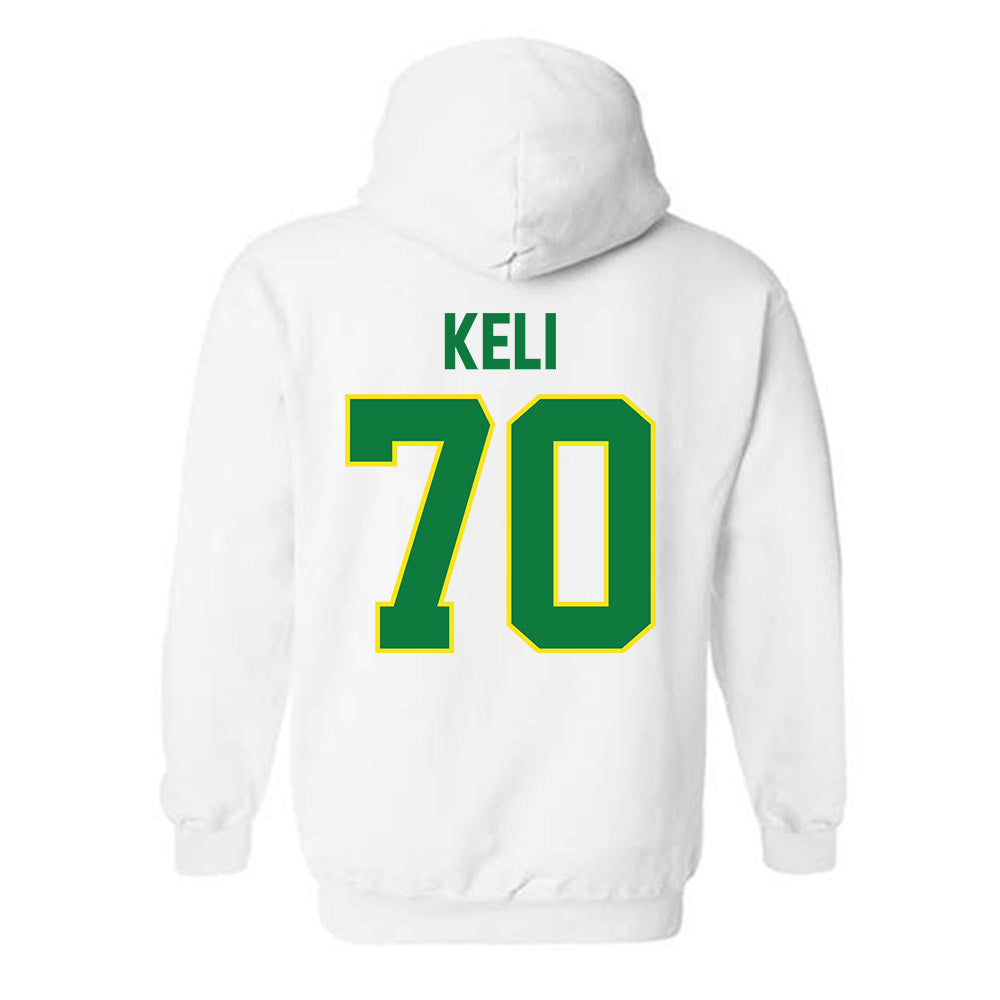 Oregon - NCAA Football : Koloi Keli - Classic Shersey Hooded Sweatshirt-1