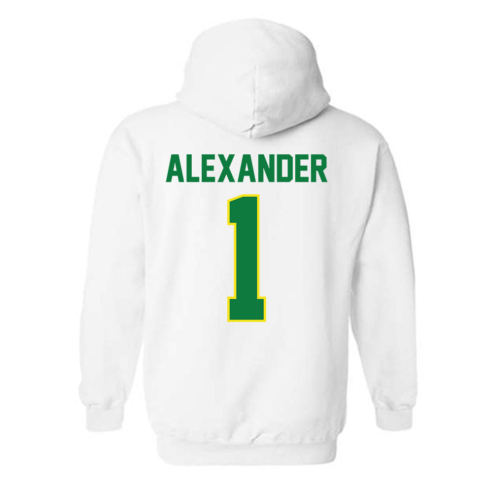 Oregon - NCAA Football : Bear Alexander - Classic Shersey Hooded Sweatshirt-1