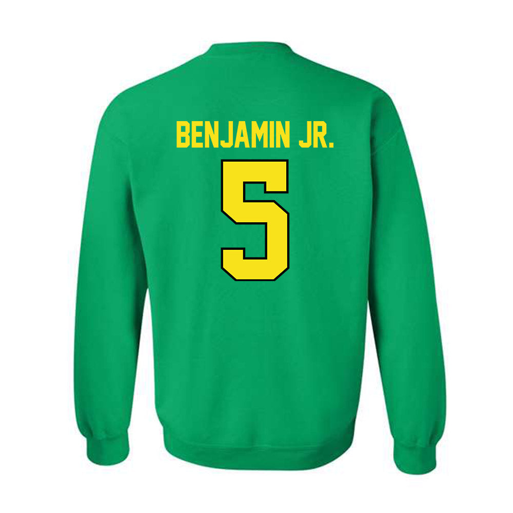 Oregon - NCAA Football : Davon Benjamin Jr. - Classic Shersey Crewneck Sweatshirt-1