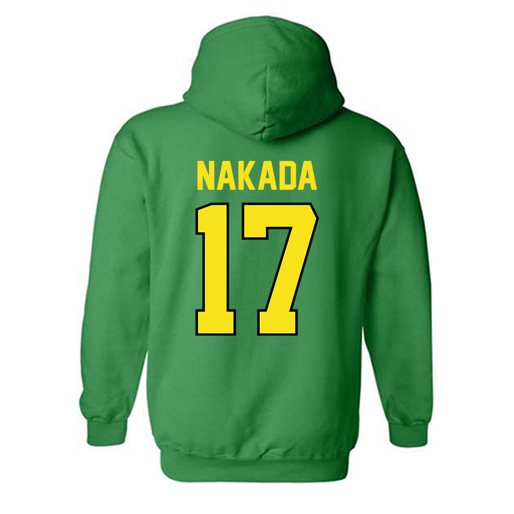 Oregon - NCAA Women's Soccer : Paige Nakada - Classic Shersey Hooded Sweatshirt-1