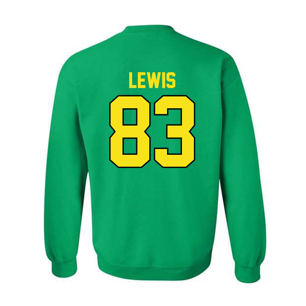 Oregon - NCAA Football : Hudson Lewis - Classic Shersey Crewneck Sweatshirt-1