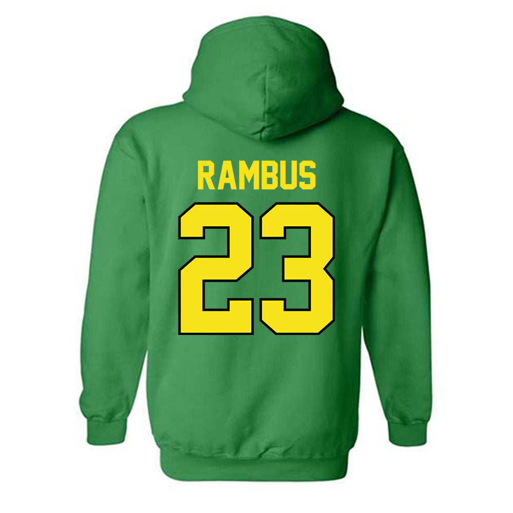 Oregon - NCAA Women's Basketball : Sarah Rambus - Classic Shersey Hooded Sweatshirt-1