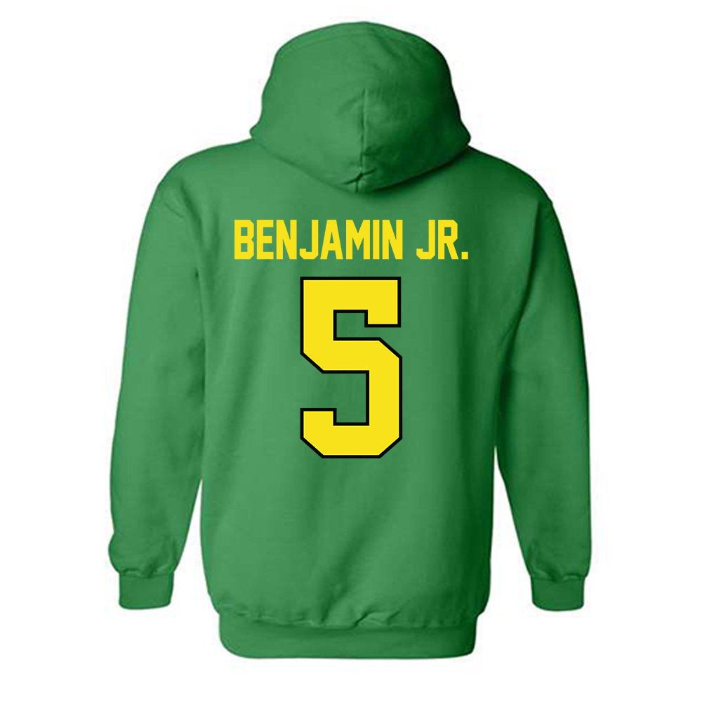 Oregon - NCAA Football : Davon Benjamin Jr. - Classic Shersey Hooded Sweatshirt-1