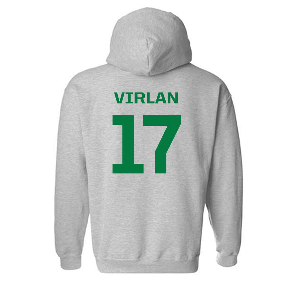Oregon - NCAA Women's Volleyball : Dalia Virlan - Classic Shersey Hooded Sweatshirt-1