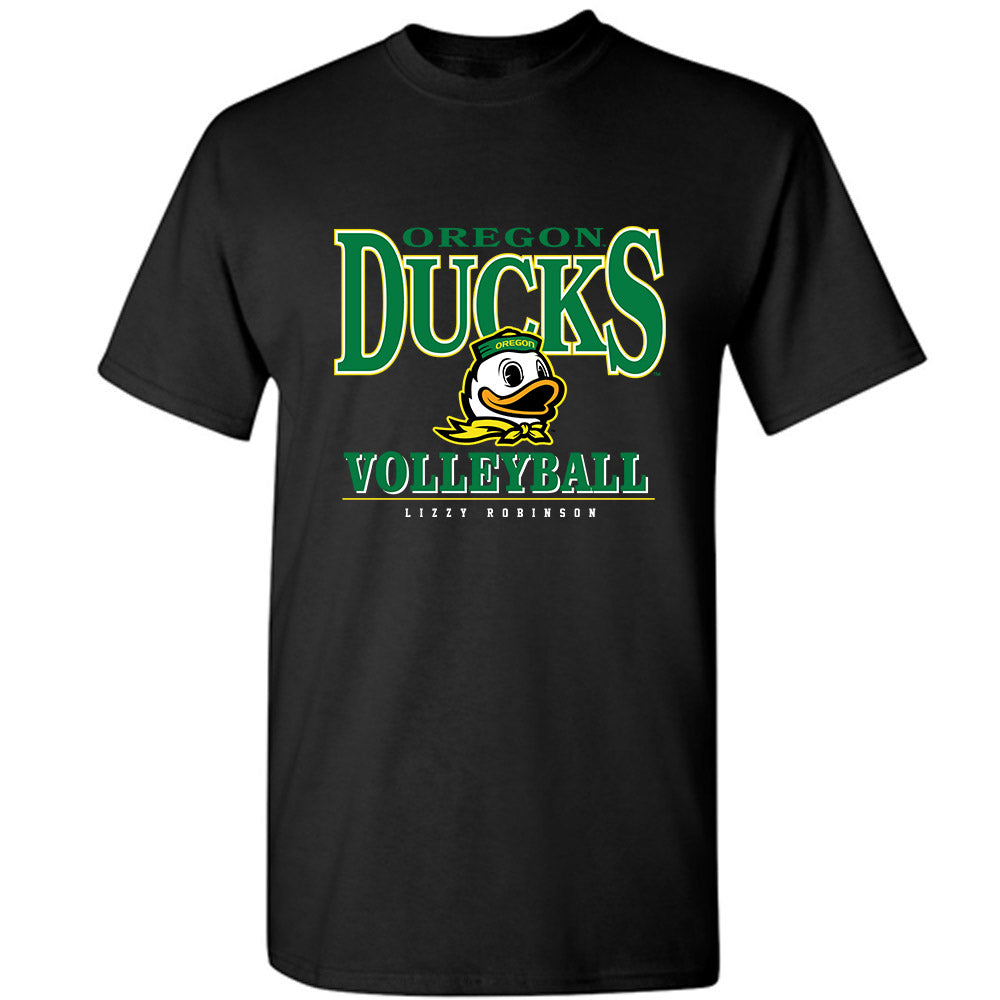 Oregon - NCAA Women's Volleyball : Lizzy Robinson - Classic Fashion Shersey T-Shirt-0