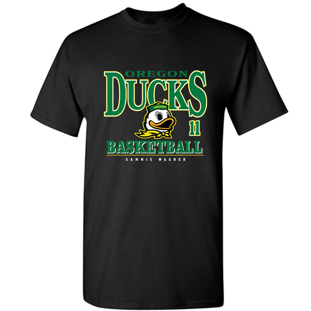 Oregon - NCAA Women's Basketball : Sammie Wagner - Classic Fashion Shersey T-Shirt-0