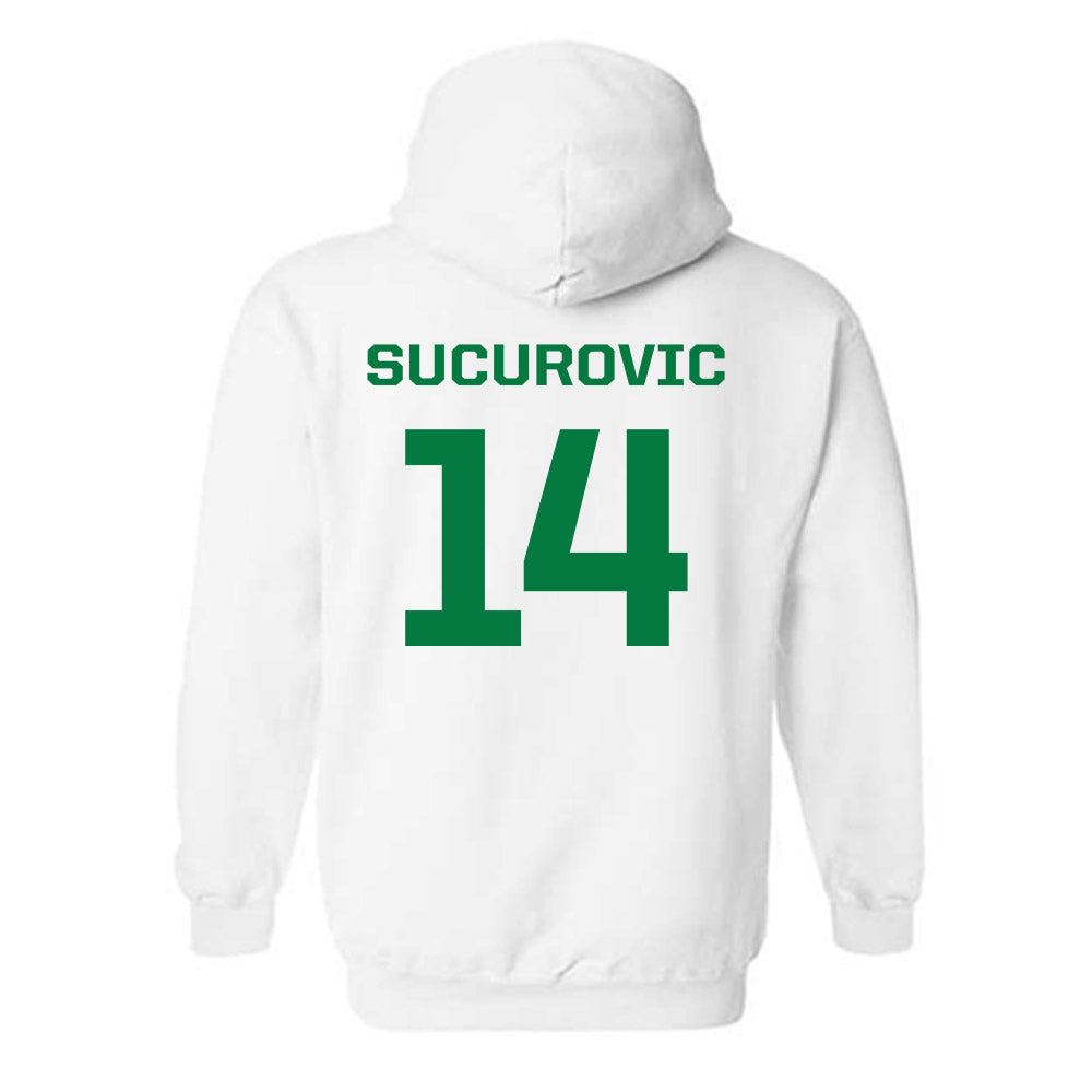 Oregon - NCAA Women's Volleyball : Iva Sucurovic - Classic Fashion Shersey Hooded Sweatshirt-1