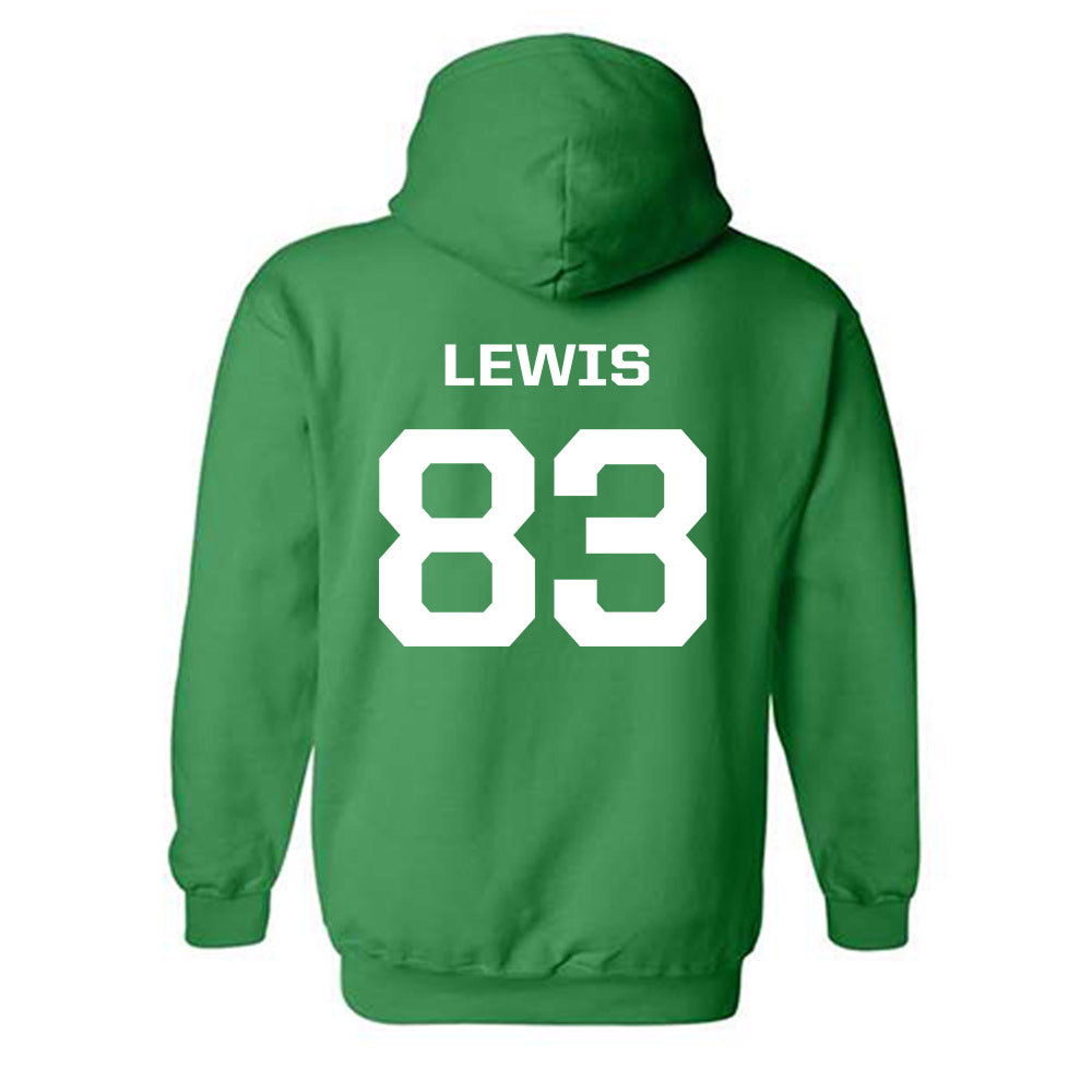 Oregon - NCAA Football : Hudson Lewis - Classic Fashion Shersey Hooded Sweatshirt-1