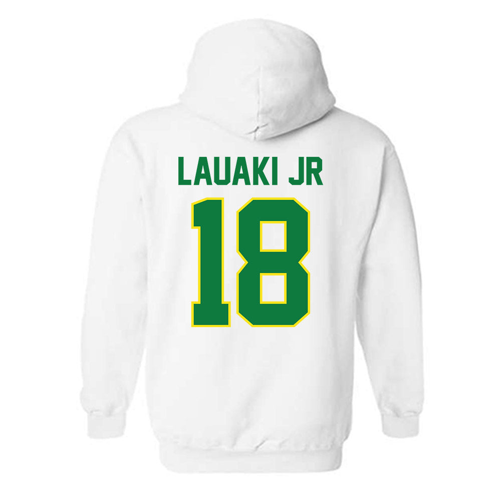 Oregon - NCAA Baseball : Naulivou Lauaki Jr - Sports Shersey Hooded Sweatshirt-1