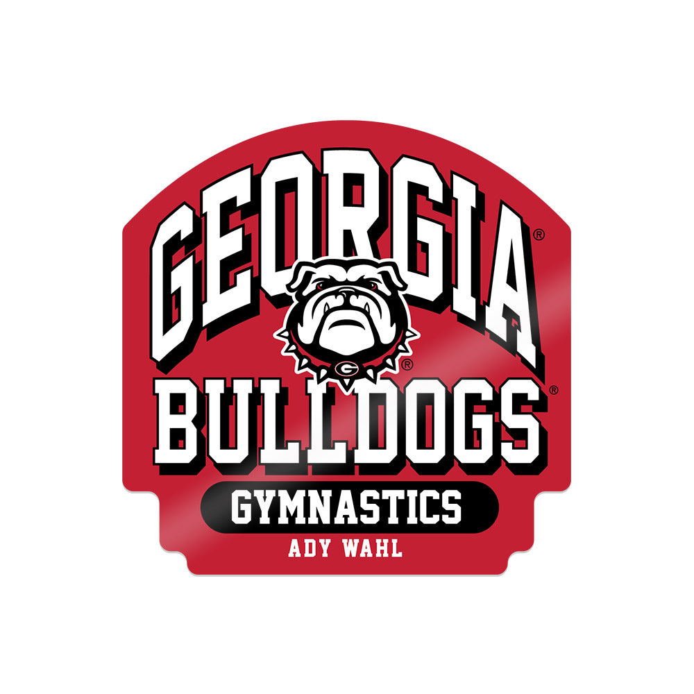 Georgia - NCAA Women's Gymnastics : Ady Wahl - Sticker