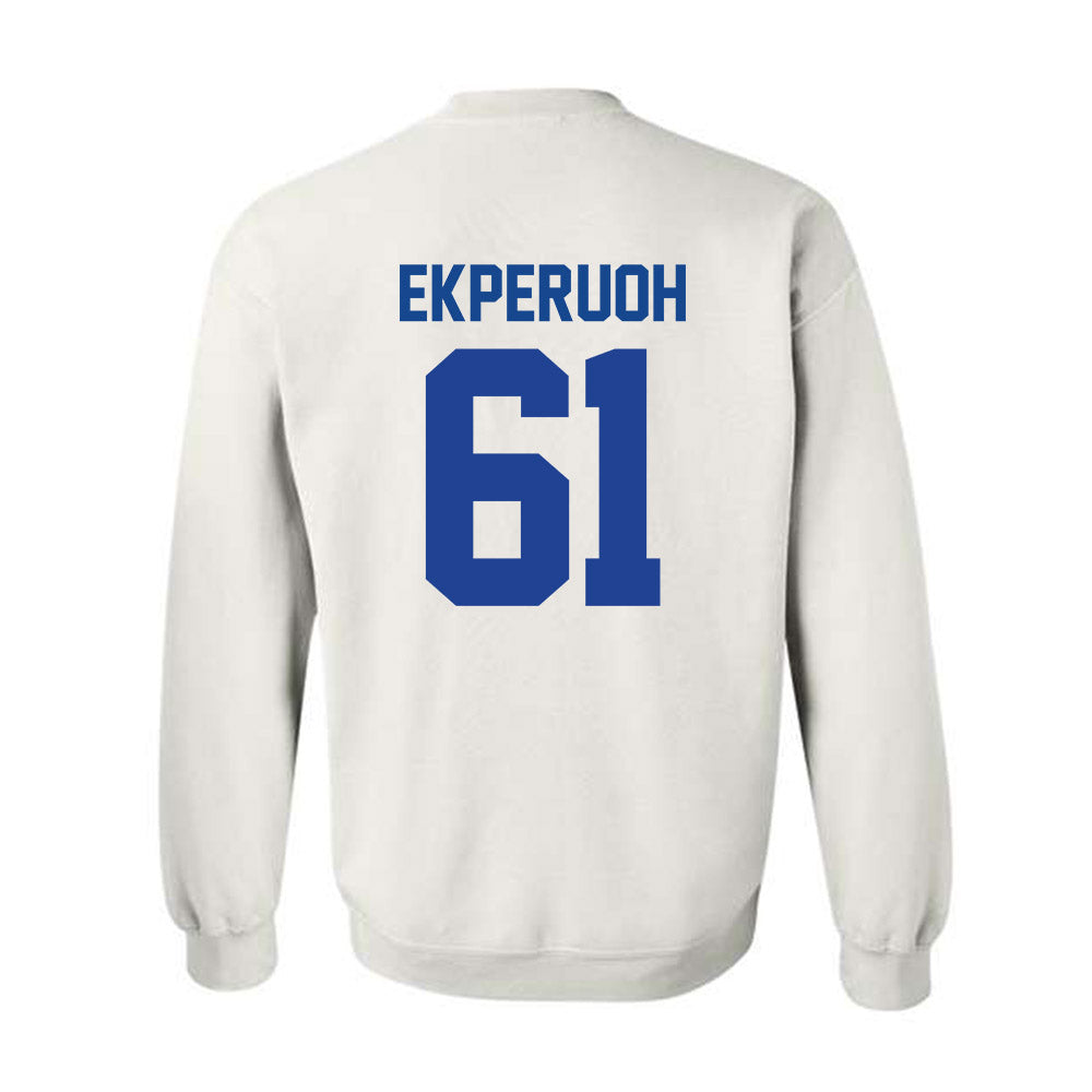 Kentucky - NCAA Football : Jason Ekperuoh - Classic Shersey Crewneck Sweatshirt-1