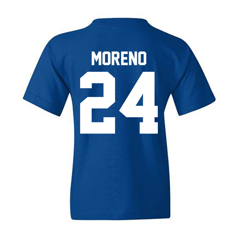 Kentucky - NCAA Men's Basketball : Malachi Moreno - Classic Shersey Youth T-Shirt-1
