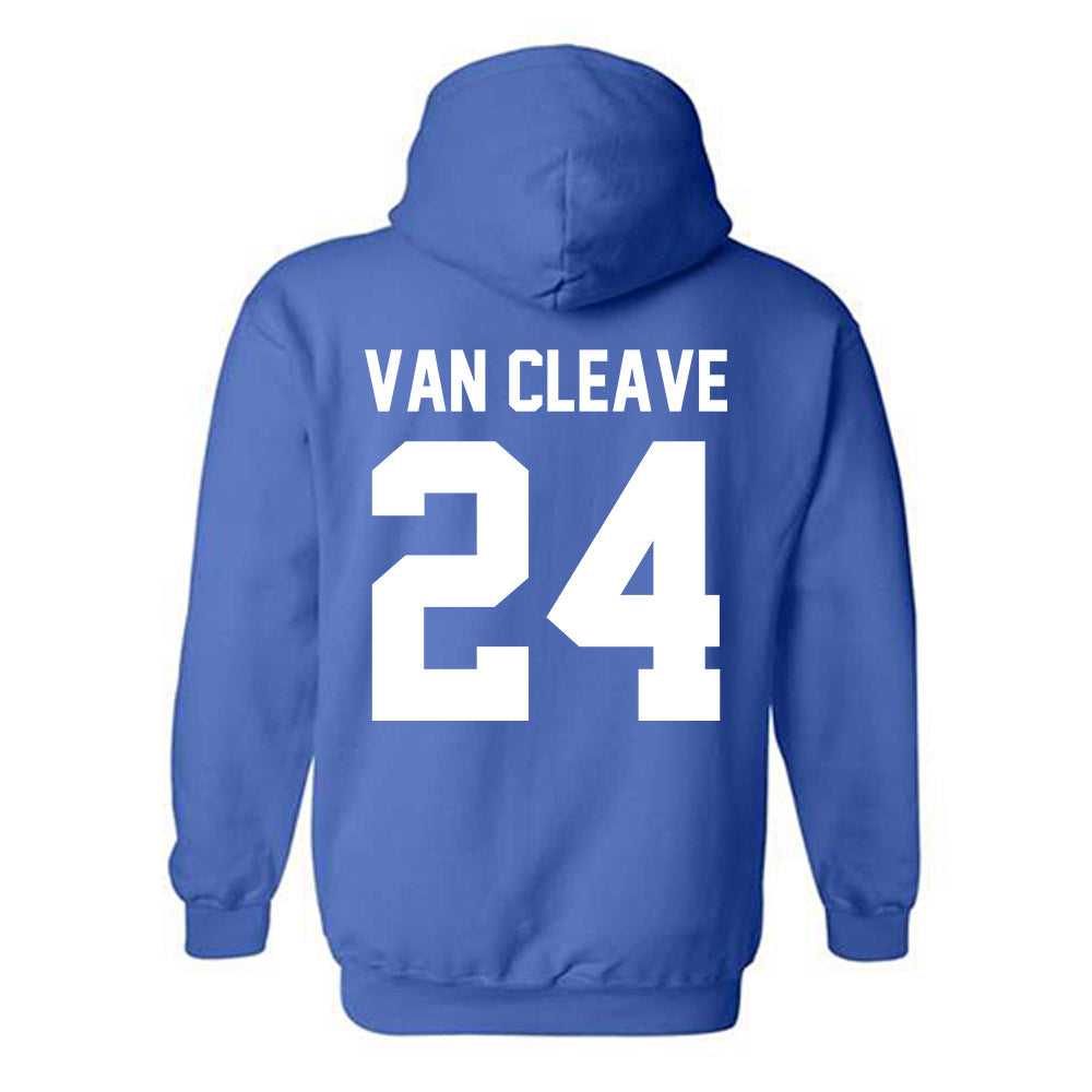 Kentucky - NCAA Baseball : Braxton Van Cleave - Classic Shersey Hooded Sweatshirt-1