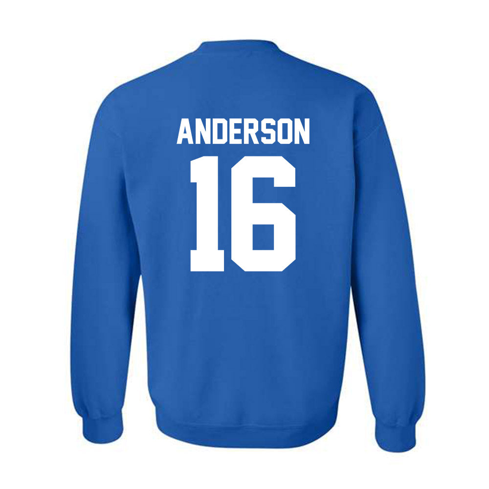 Kentucky - NCAA Football : Jesse Anderson - Classic Shersey Crewneck Sweatshirt-1