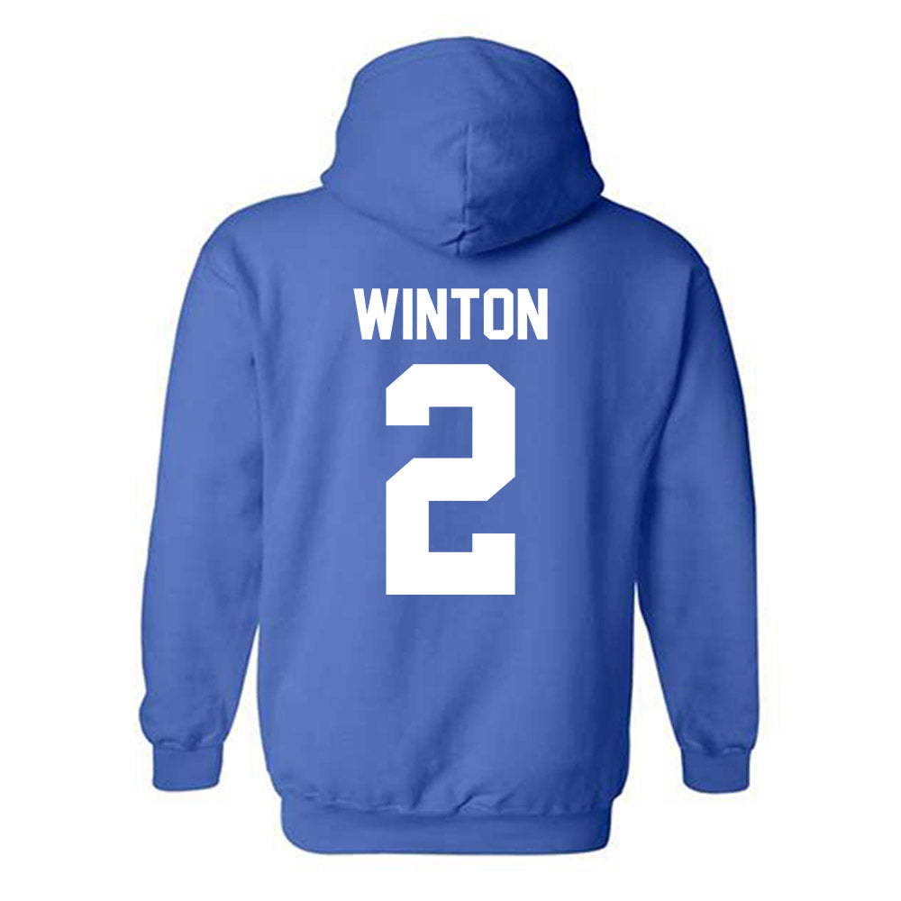 Kentucky - NCAA Women's Soccer : Isa Winton - Classic Shersey Hooded Sweatshirt-1