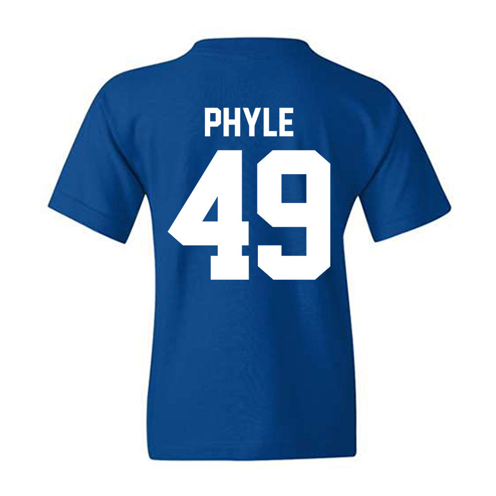 Kentucky - NCAA Football : Wyatt Phyle - Classic Shersey Youth T-Shirt-1