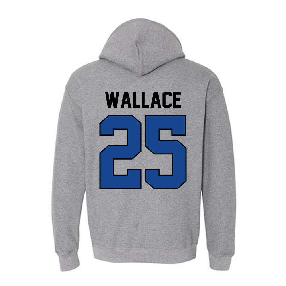 Kentucky - NCAA Football : Tavion Wallace - Classic Shersey Hooded Sweatshirt-1