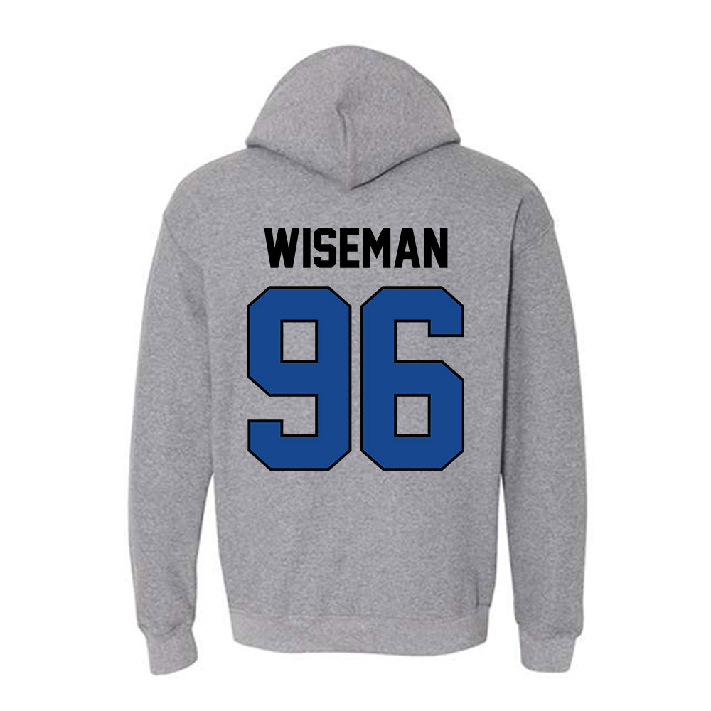 Kentucky - NCAA Football : Dominic Wiseman - Classic Shersey Hooded Sweatshirt-1