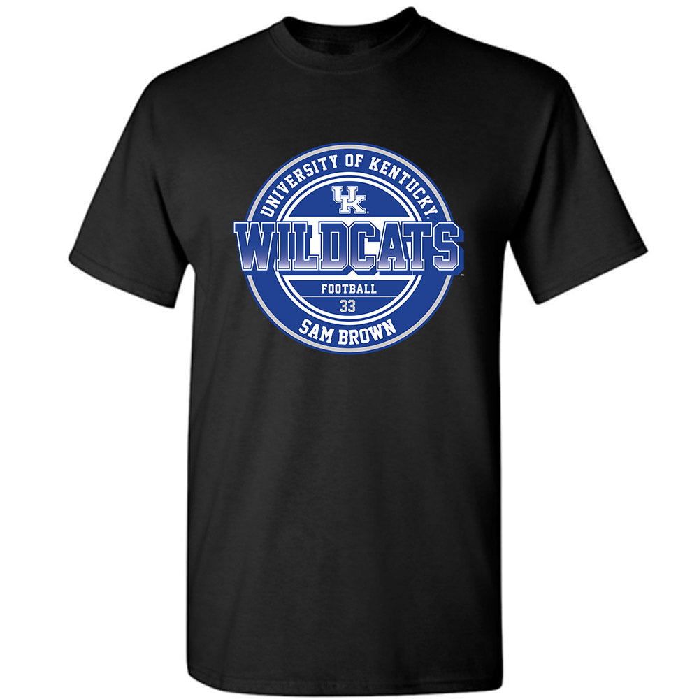 Kentucky - NCAA Football : Sam Brown - Classic Fashion Shersey T-Shirt-0