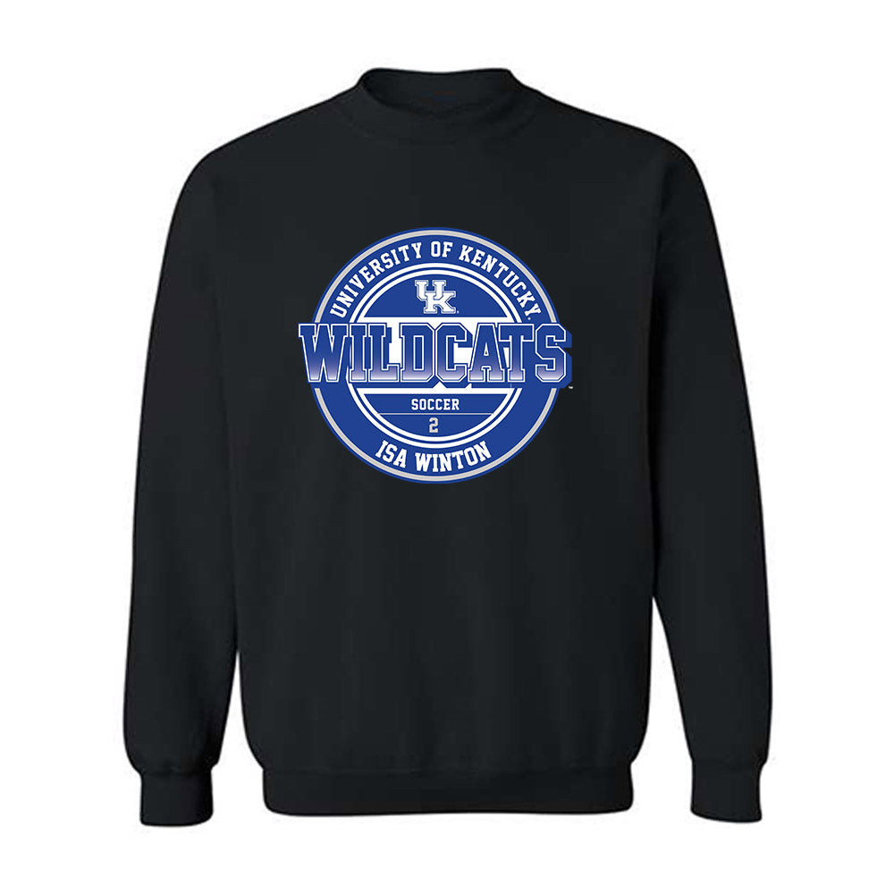 Kentucky - NCAA Women's Soccer : Isa Winton - Classic Fashion Shersey Crewneck Sweatshirt-0