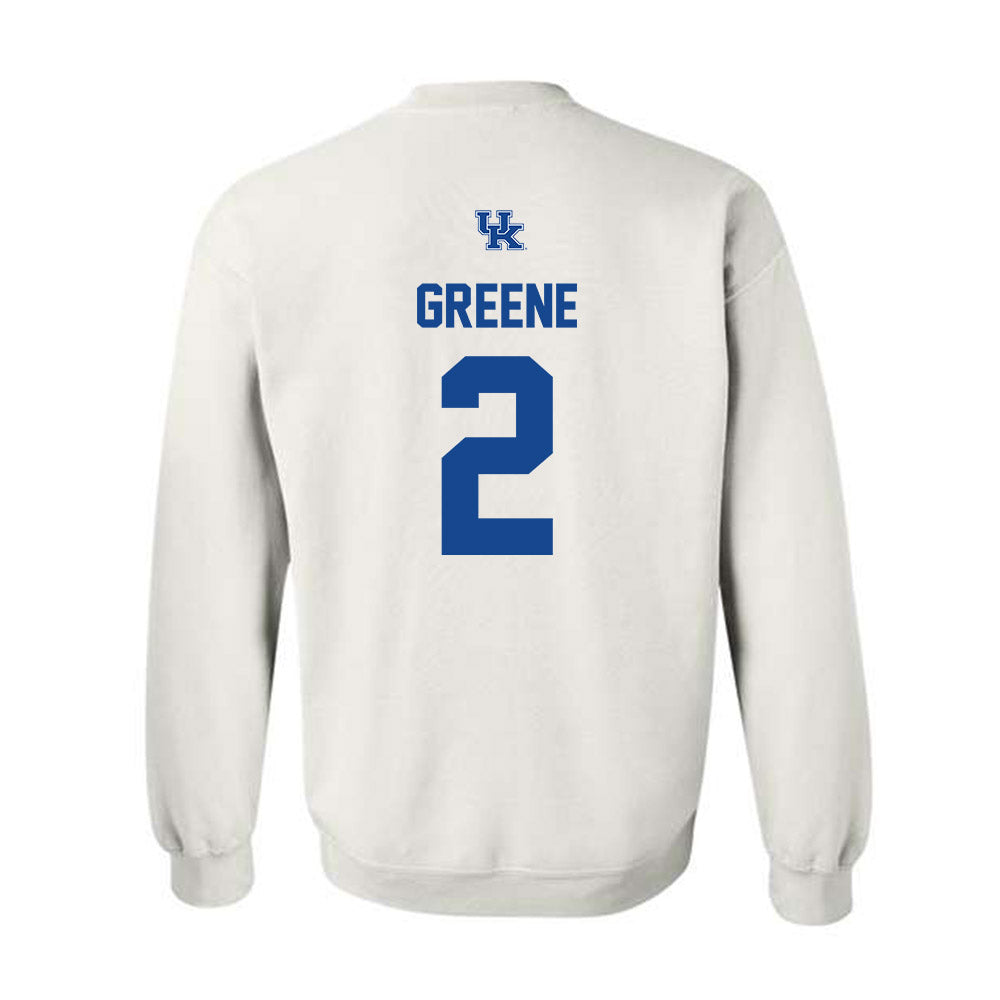Kentucky - NCAA Football : Samuel Greene - Classic Shersey Crewneck Sweatshirt-1