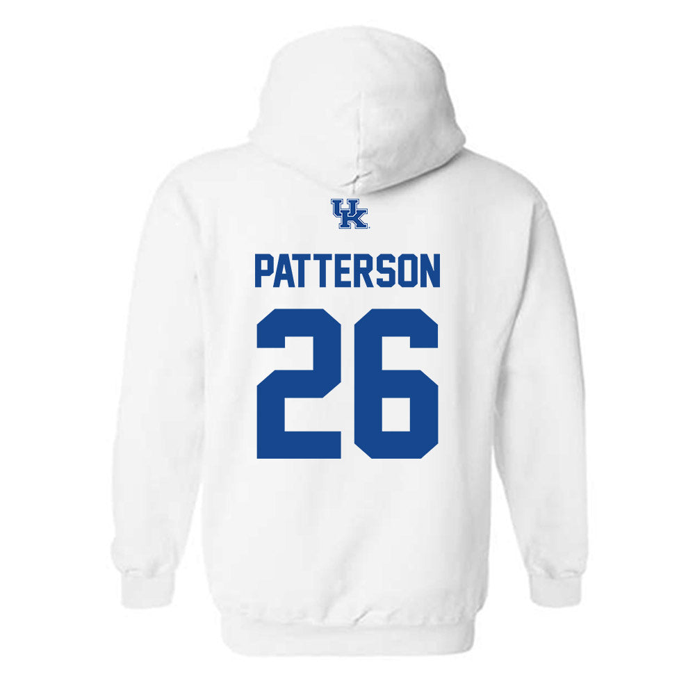 Kentucky - NCAA Football : Jason Patterson - Classic Shersey Hooded Sweatshirt-1