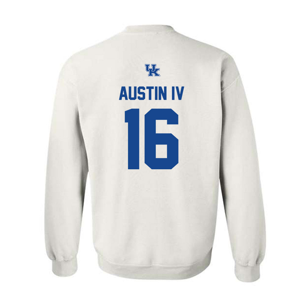 Kentucky - NCAA Baseball : Ira Austin IV - Classic Shersey Crewneck Sweatshirt-1
