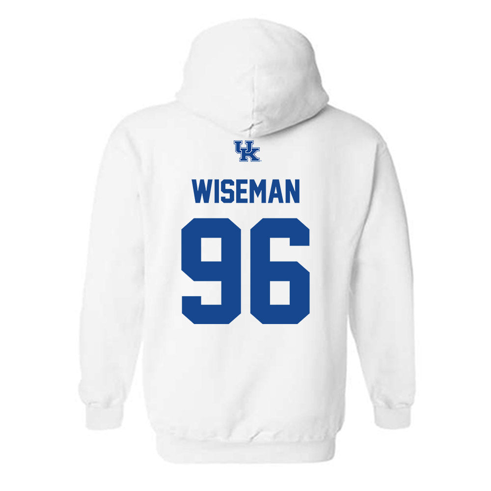 Kentucky - NCAA Football : Dominic Wiseman - Classic Shersey Hooded Sweatshirt-1