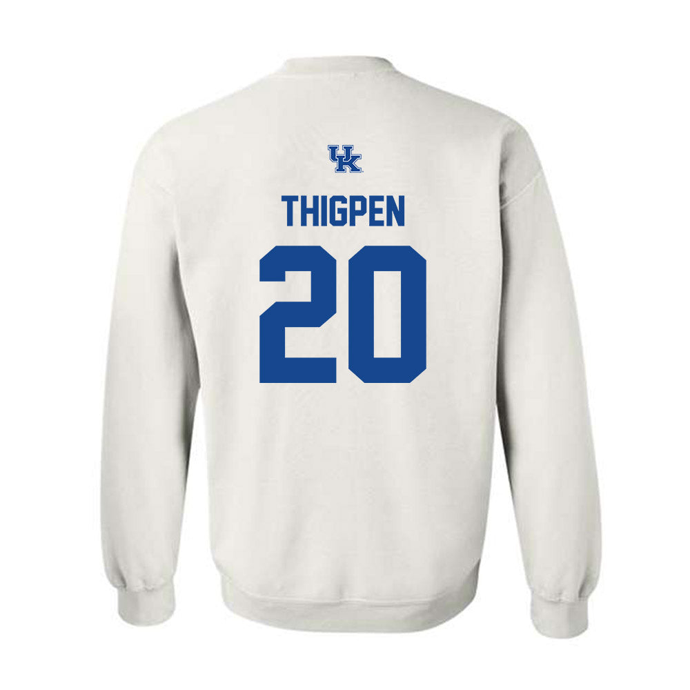 Kentucky - NCAA Women's Volleyball : Asia Thigpen - Classic Shersey Crewneck Sweatshirt-1