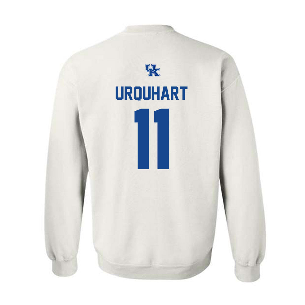Kentucky - NCAA Football : Braxton Urquhart - Classic Shersey Crewneck Sweatshirt-1