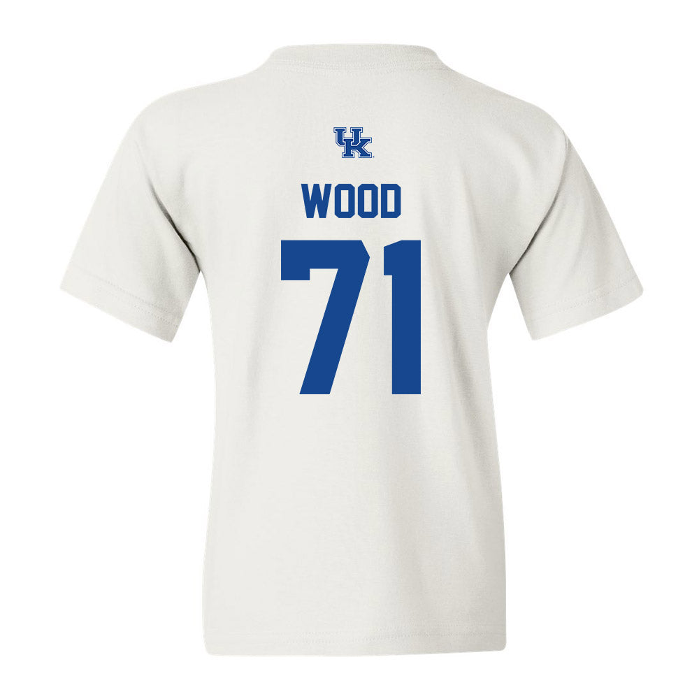 Kentucky - NCAA Football : Malachi Wood - Classic Fashion Shersey Youth T-Shirt